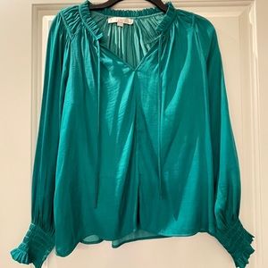 Teal Loft Blouse